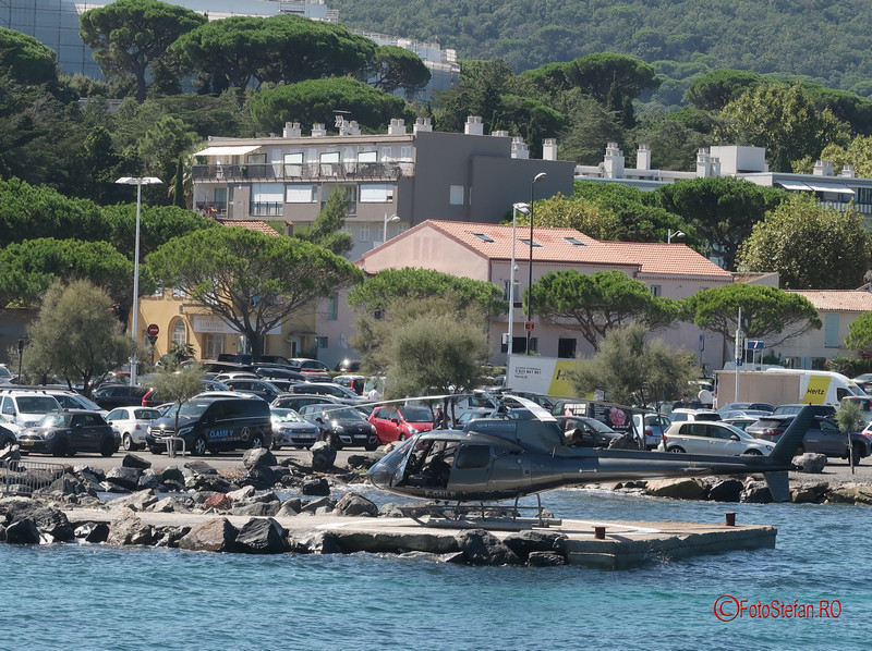 de la Nisa la Saint Tropez elicopter poze informatii vacanta franta fotografii