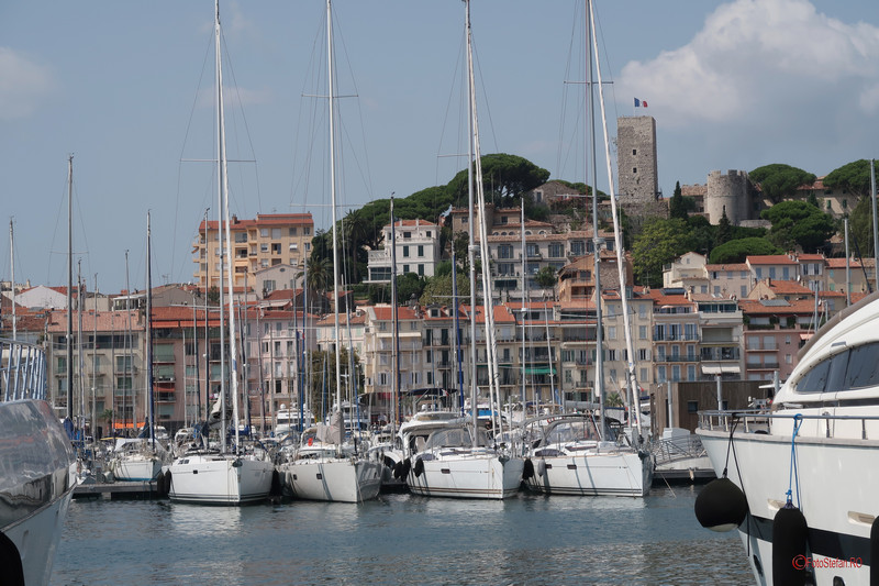 Cannes Nisa poze port iaht castel turism