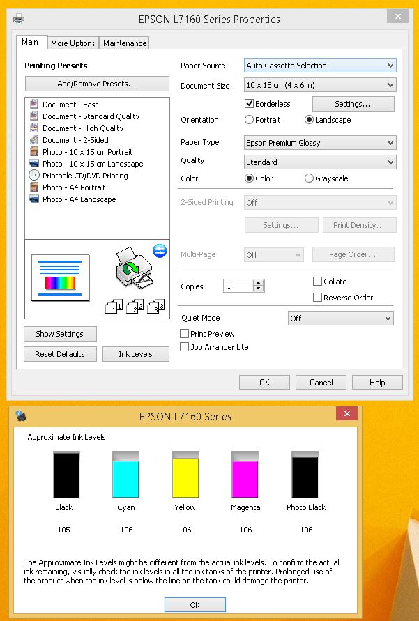 driver windows imprimanta foto Epson L7160 review test