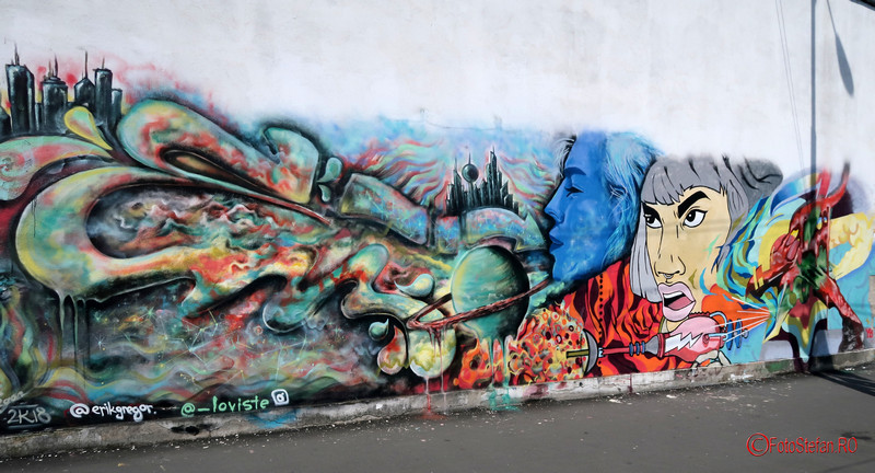 poza graffiti arta urbana desen timisoara fotografii romania