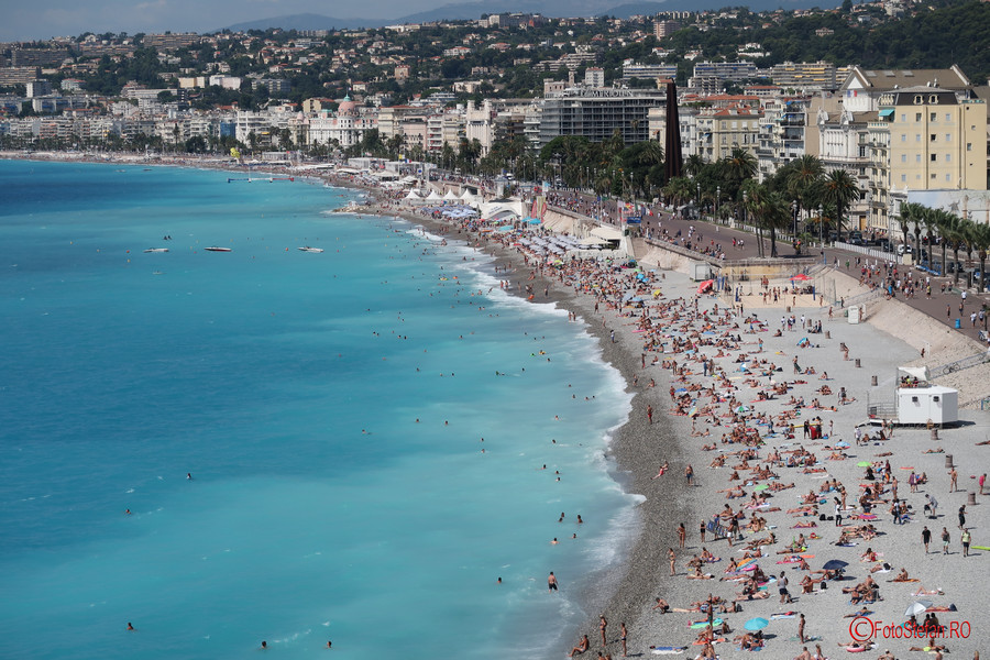 poza plaja nisa franta fotografii Promenade des Anglais