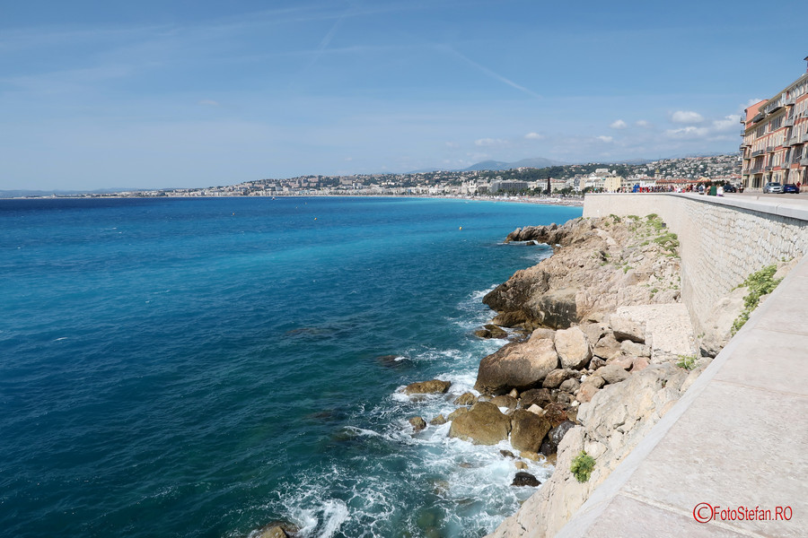 City break la Nisa poze fotografie plaja mare coasta de azur