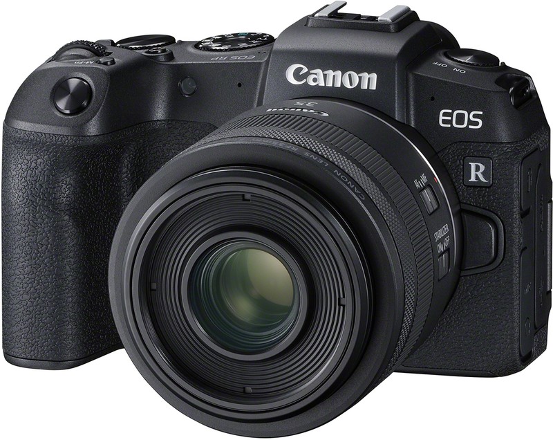 Canon EOS RP poza aparat foto mirrorless full-frame