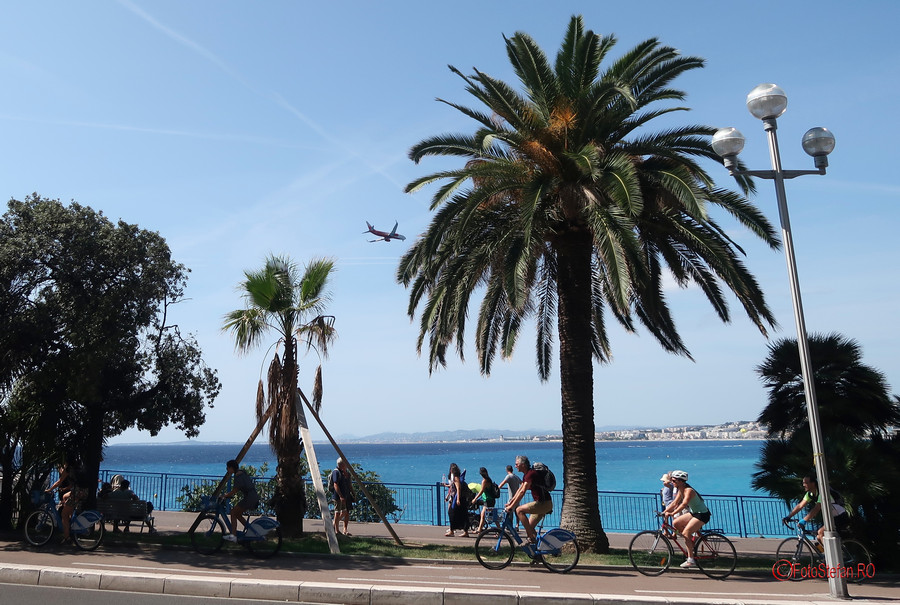 Plane Spotting Promenade des Anglais Nice France photos