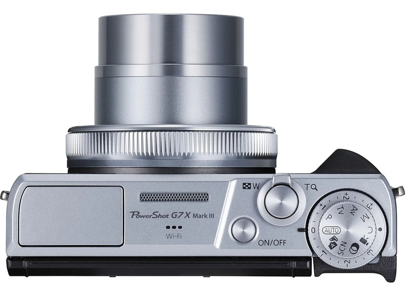 poza aparat foto compact argintiu Canon PowerShot G7 X Mark III