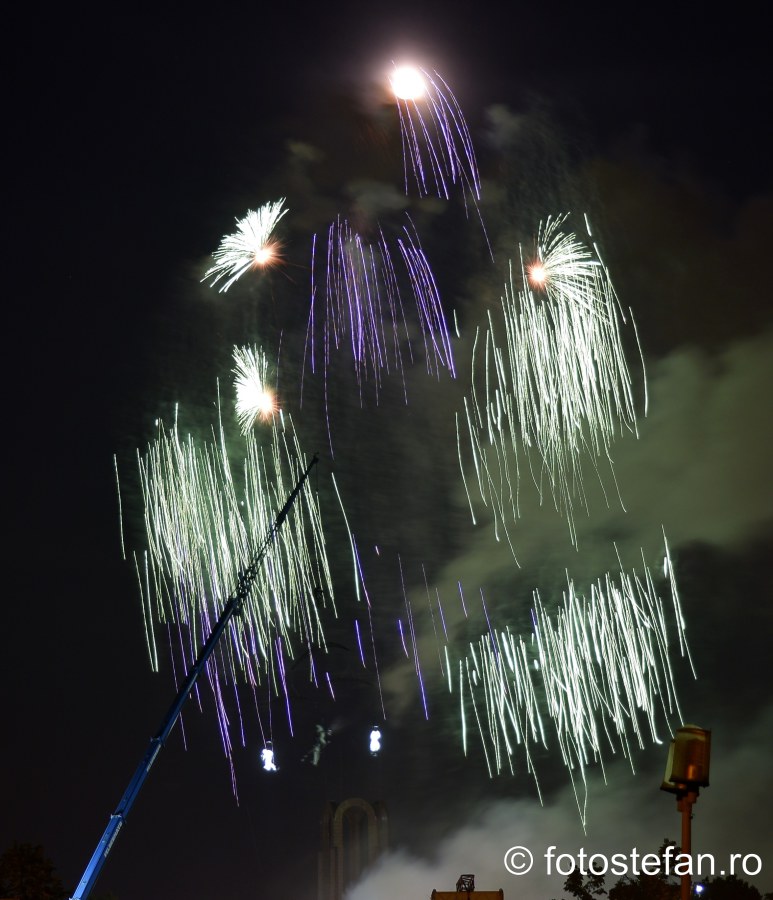 fotografii artificii bucuresti parcul carol ziua frantei