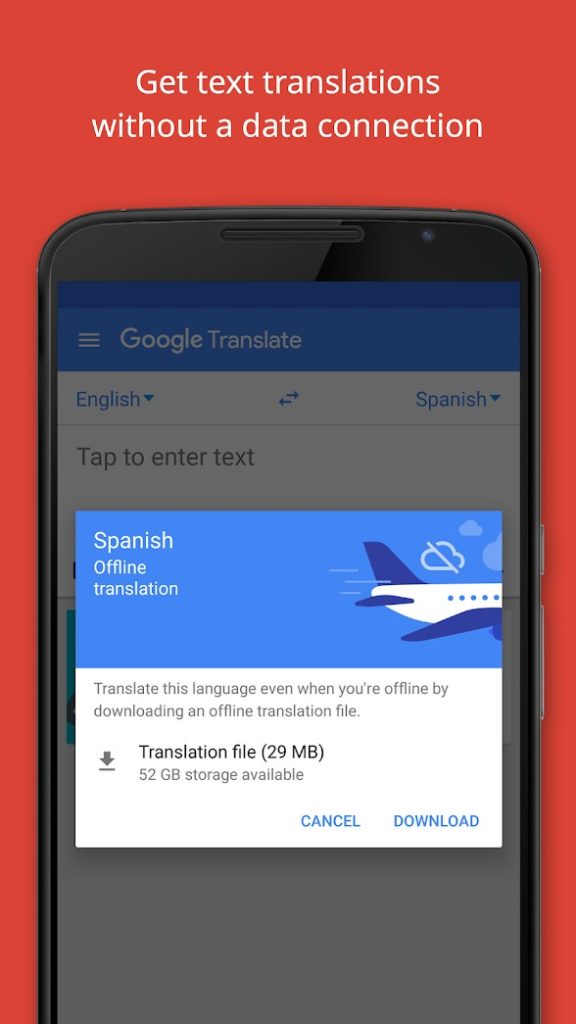 aplicatie gratuita traducere telefon mobil calatorii Instant Camera Translation