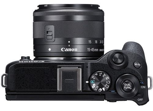 butoane aparat foto mirrorless Canon EOS M6 Mark II
