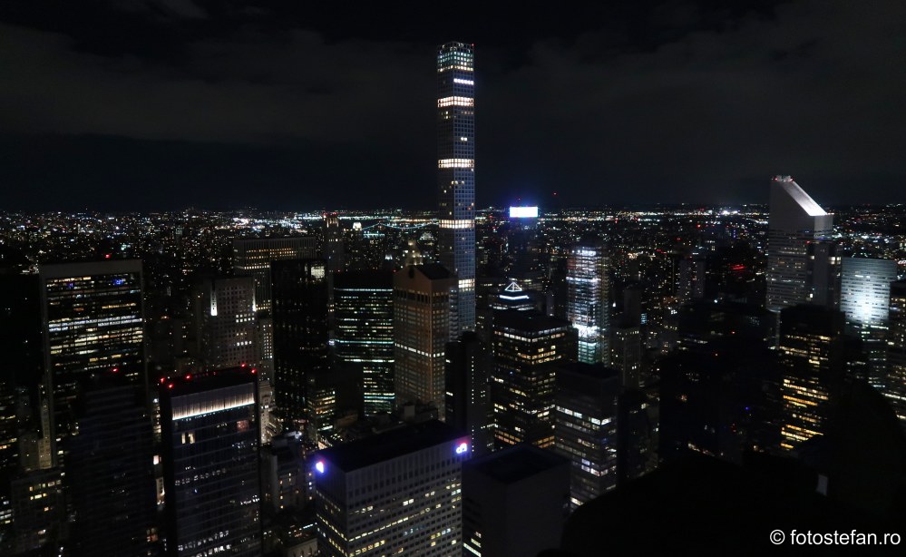 new york vazut din Rockefeller Center obiectiv turistic america