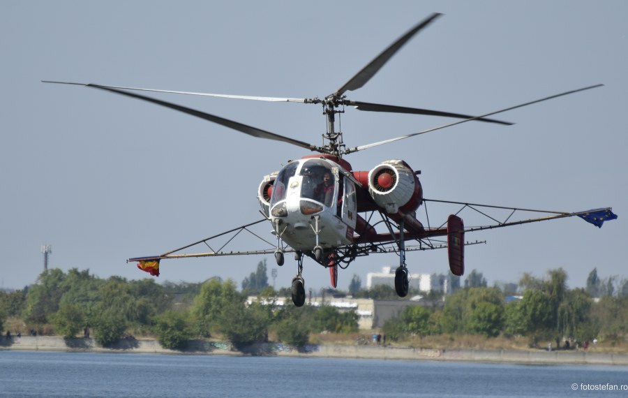 fotografie elicopter agricol Valer Novac Kamov Ka-26 Aeronautic Show 2019