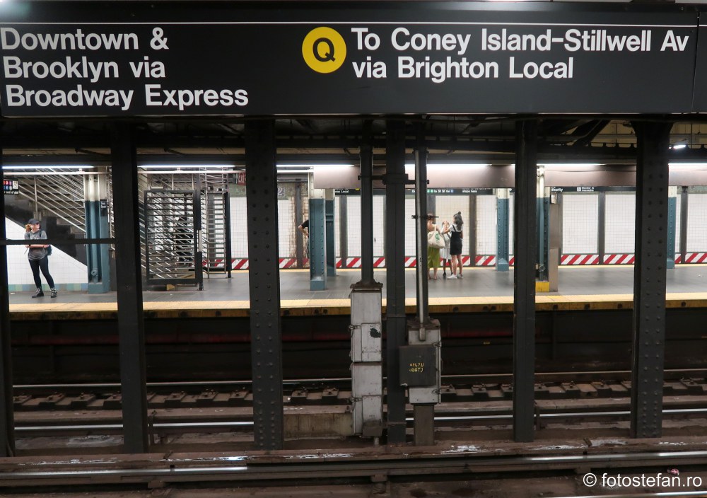 statie metrou new york manhattan america