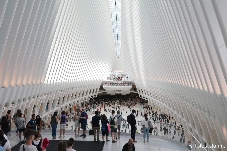 fotografii interior World Trade Center Transportation Hub New York