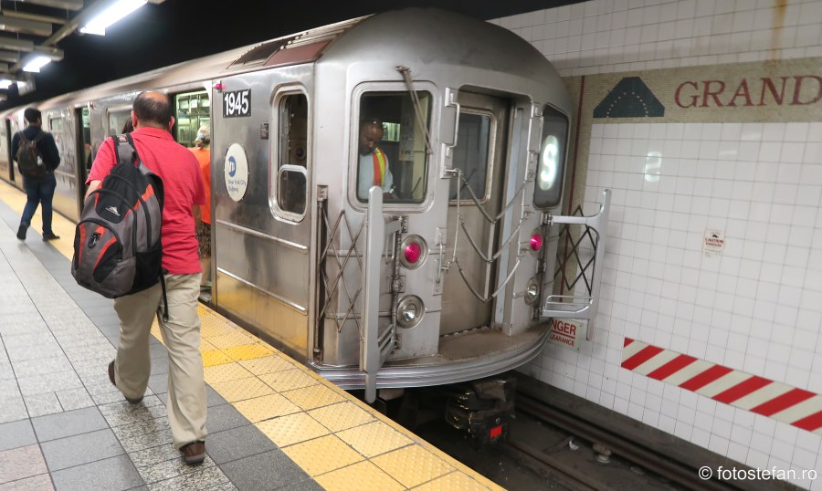 Metroul din New York chid calatorie america