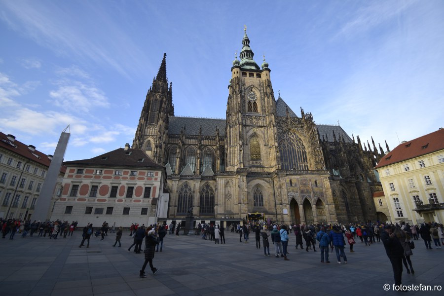 poza catedrala Sfantul Vitus Praga Cehia