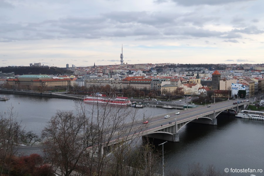 poze Praga vazuta de sus parcul Letna citybreak