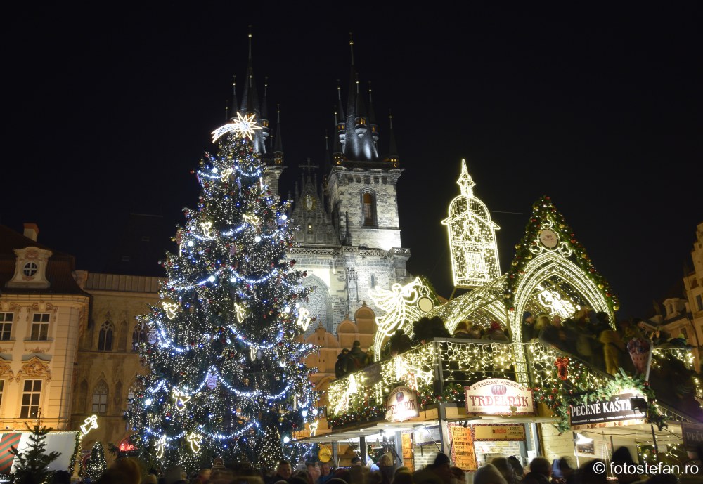 Prague Christmas market travel photos night photography