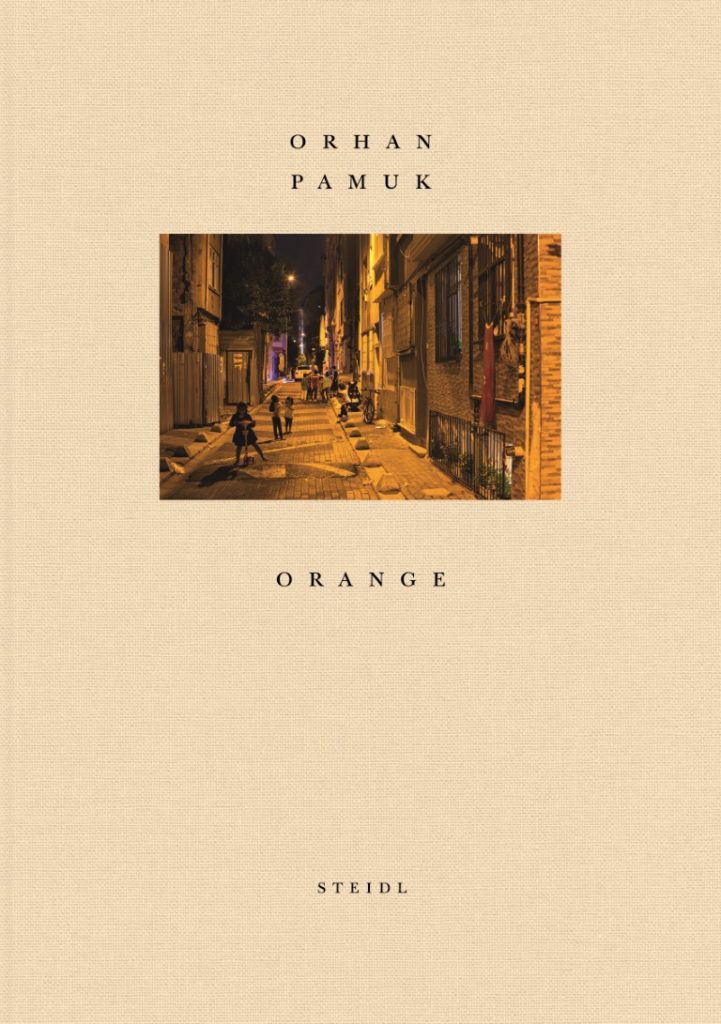 carte orange Orhan Pamuk editura germna publicitst Gerhard Steidl