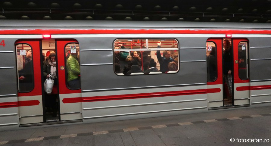 poza aglomeratie metrou praha cehia