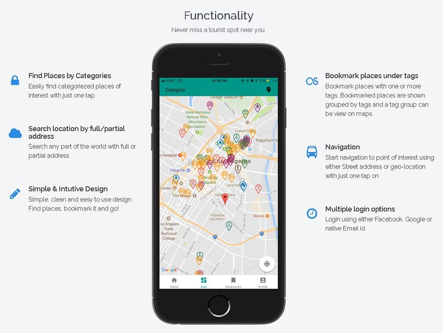 android iphone aplicatii gratuite pentru planificarea calatoriilor harta obiective turistice