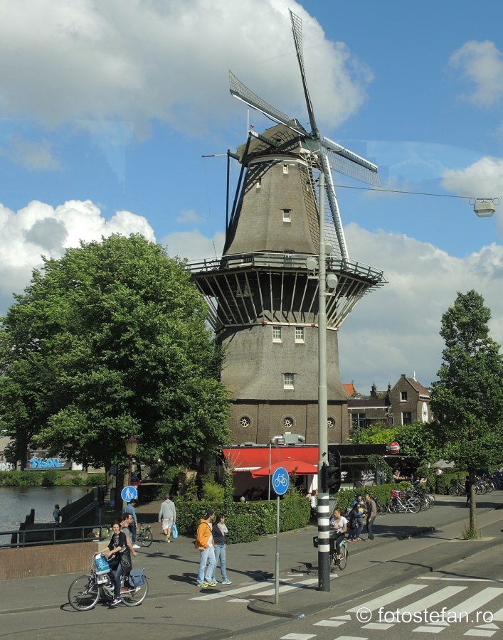 poza moara de vant Locuri de vizitat in Amsterdam calatorii virtuale europa