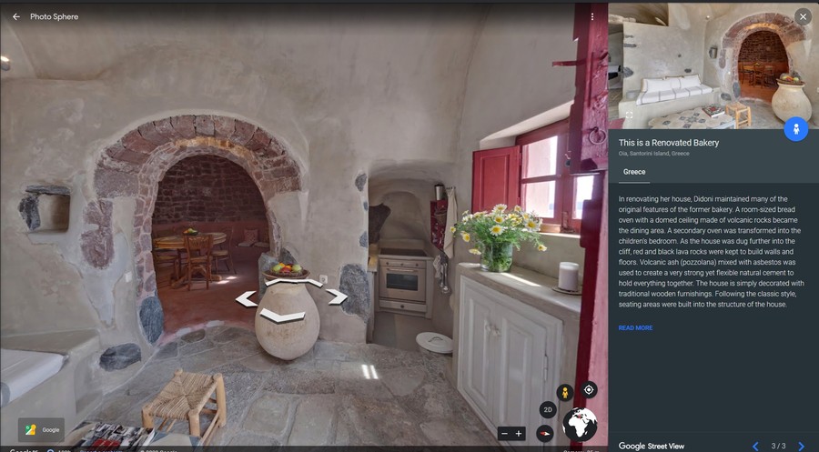 google earth tururi virtuale interioare case istorice