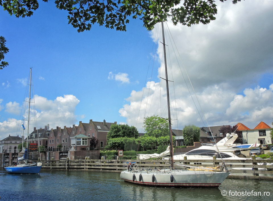 fotografie yacht panze canal olanda locuri de vizitat langa Amsterdam