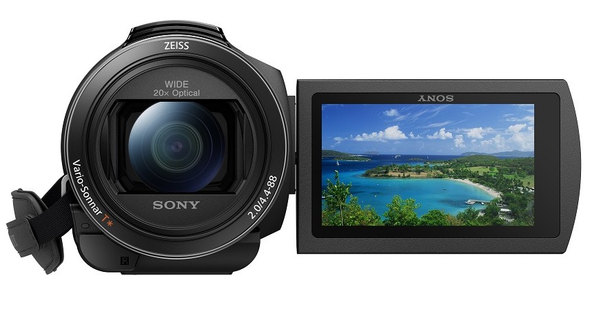 Sony FDR-AX43 camera video 4k gimbal incorporat