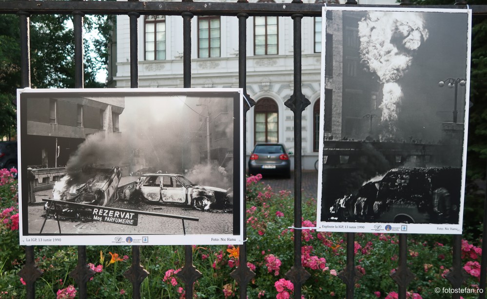 fotojurnalism expozitie foto palatul sutu bucuresti Fenomenul Piata Universitatii - 13-15 iunie 1990 - Mineriada