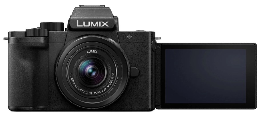 poza lcd mobil aparat foto mirrorless Panasonic Lumix DC-G100 selfie