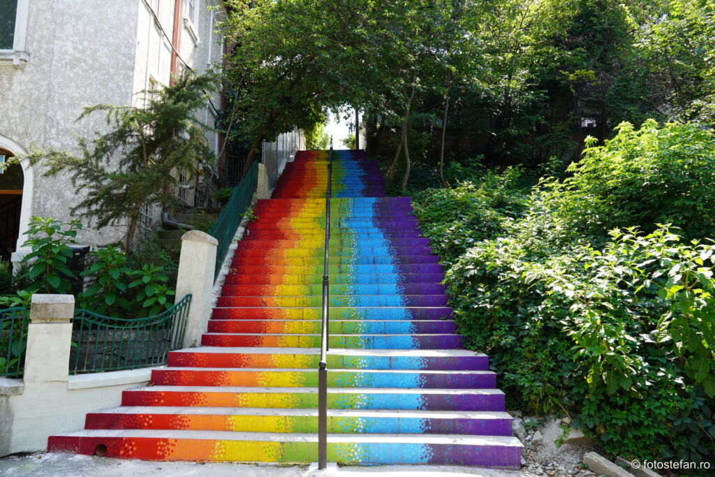 foto scari colorate bucuresti parc romniceanu cotroceni