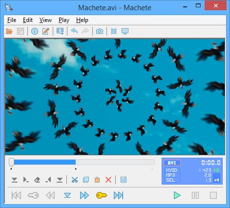 Machete Video Editor Lite software editare clipuri video