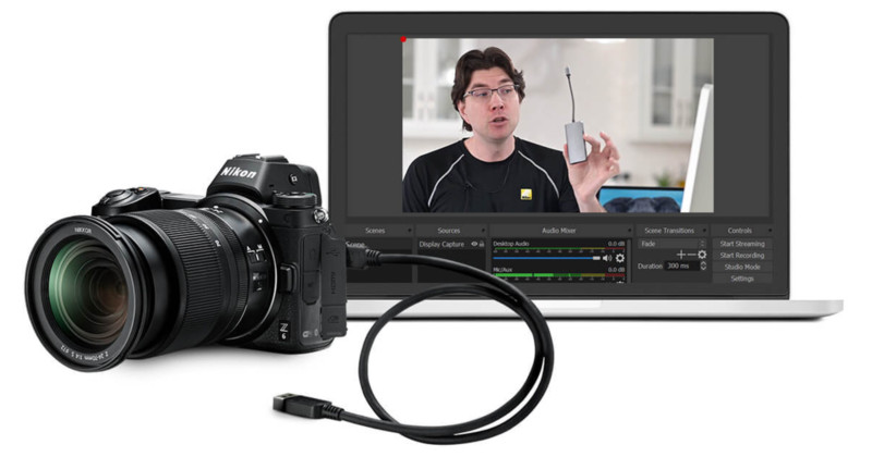 Nikon Beta Webcam Utility aparat foto webcam