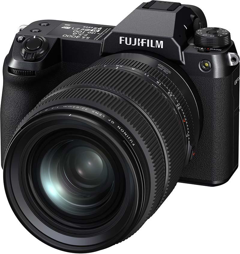 Fujifilm GFX 100S poza aparat foto mirroless medium format 100 megapixeli