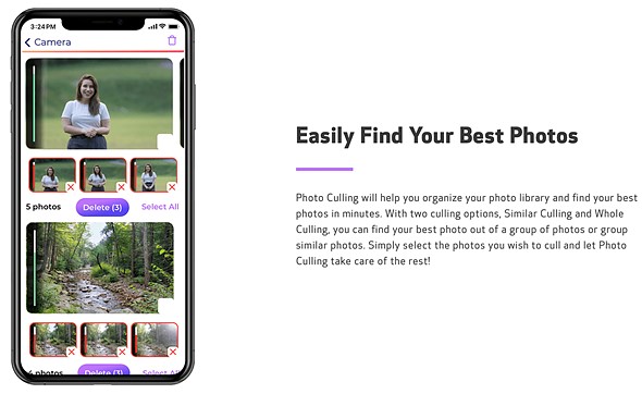 Canon Photo Culling aplicatie inteligenta artificiala selectie poze bune telefon