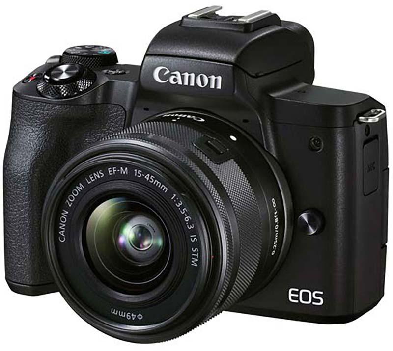 Canon EOS M50 Mark II poza aparat foto mirrorless scoila media