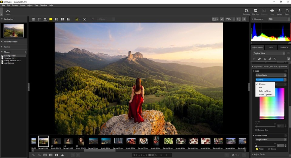Nikon NX Studio program gratuit prelucrea fotografii editare foto