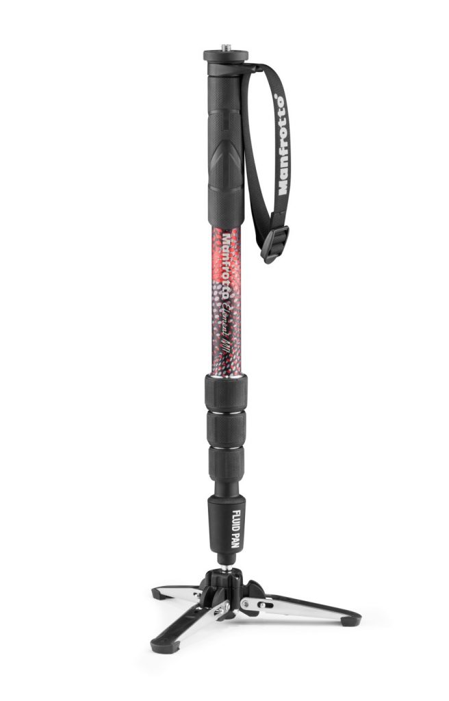 poza Manfrotto Element MII monopied video fluid