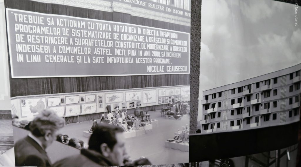 poza slogan comunist romania urbanism planuri arhiva fotojurnalism