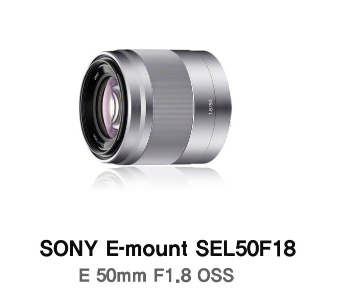 obiectiv Sony 50mm f/1.8 Optical SteadyShot