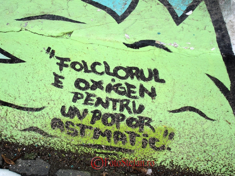 graffiti despre folclor