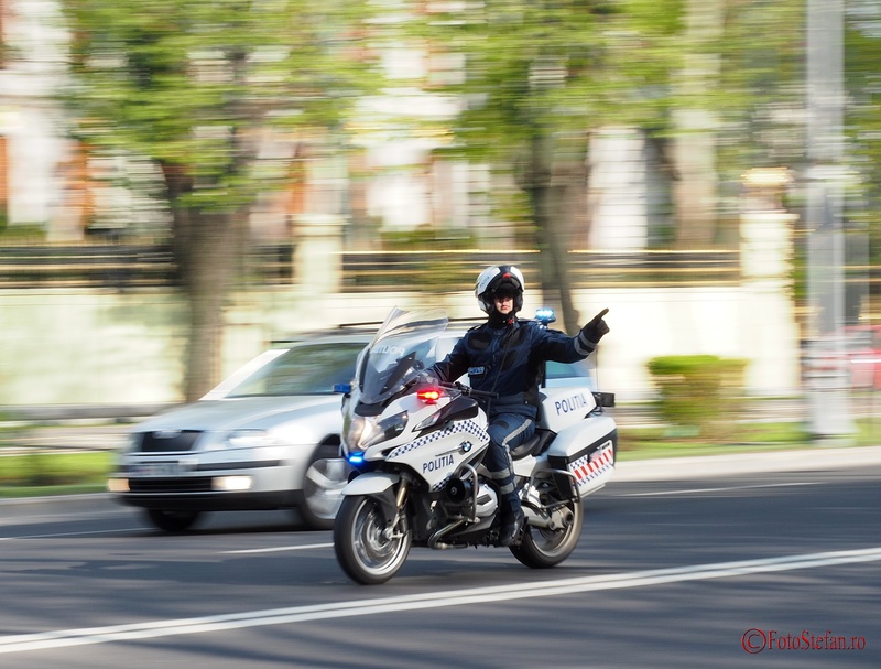 motocicleta politia romana