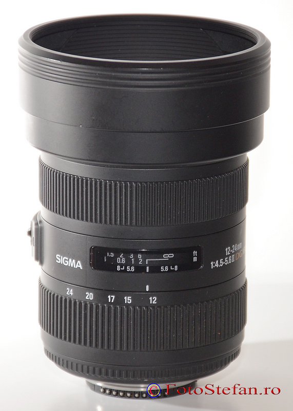 Sigma 12-24mm f4.5-5.6 DG HSM II pentru Nikon