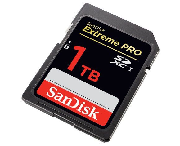 poza card memorie SDXC SanDisk Extreme Pro 1 TB