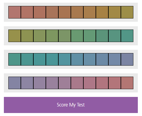 test online X-Rite Color Challenge