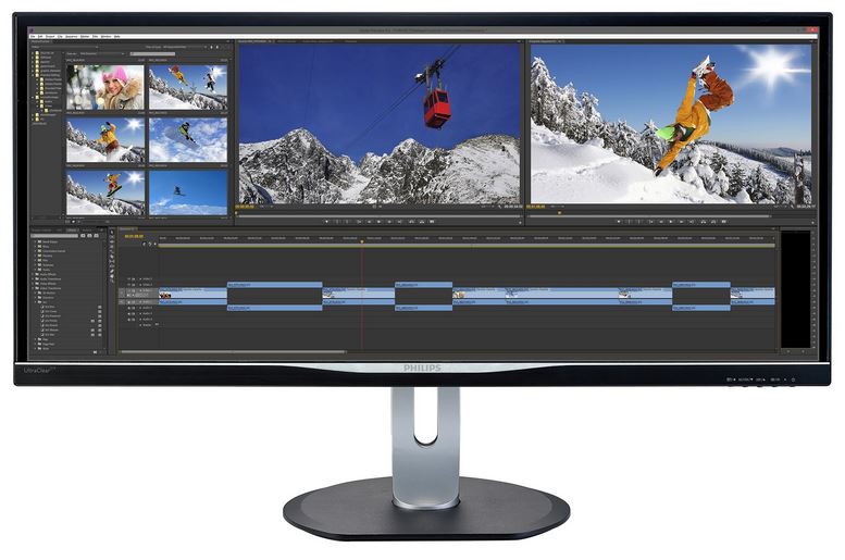 monitor profesional editare foto video Philips BDM3470UP