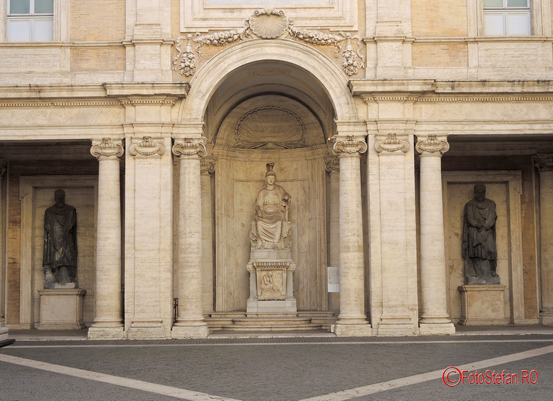 poze statui daci muzeele capitoline roma italia