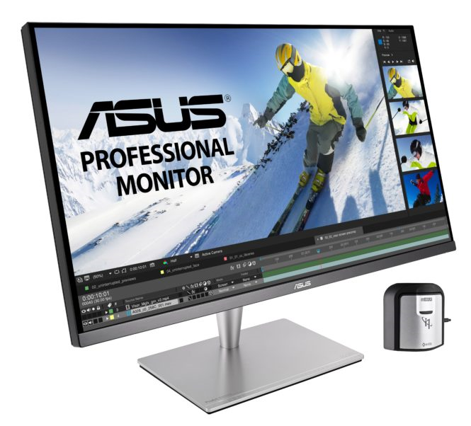 poza Asus ProArt PA32UC monitor profesional editare foto video