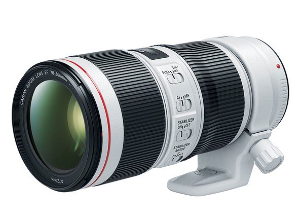 Canon 70-200mm f/4L IS II USM poza teleobiectiv