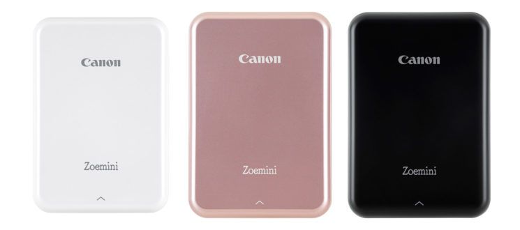 Canon Zoemini imprimanta foto portabila alb roz negru