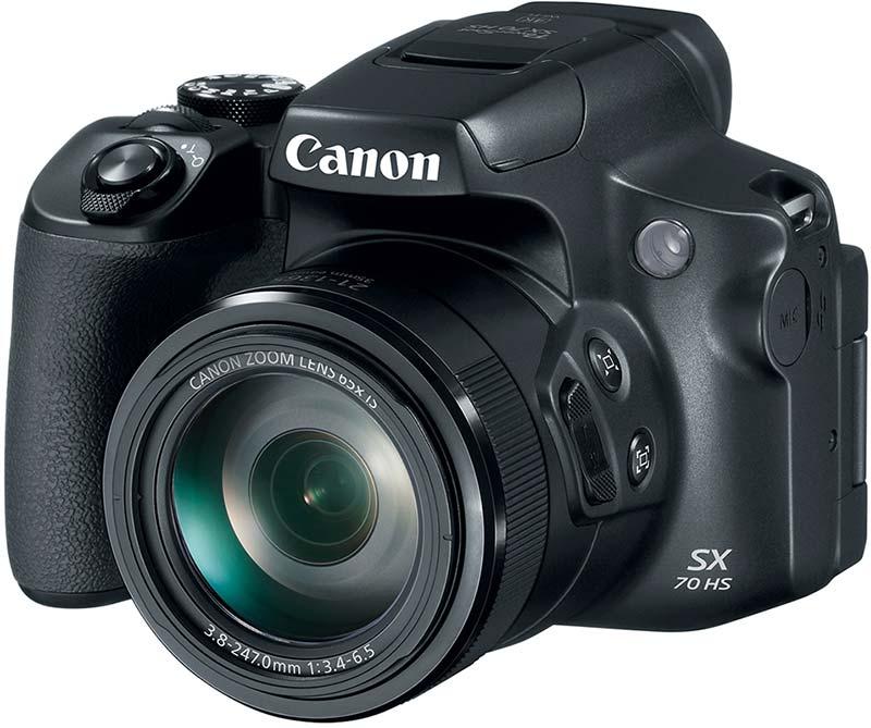 Canon PowerShot SX70 HS poza aparat foto bridge zoom optic 65x